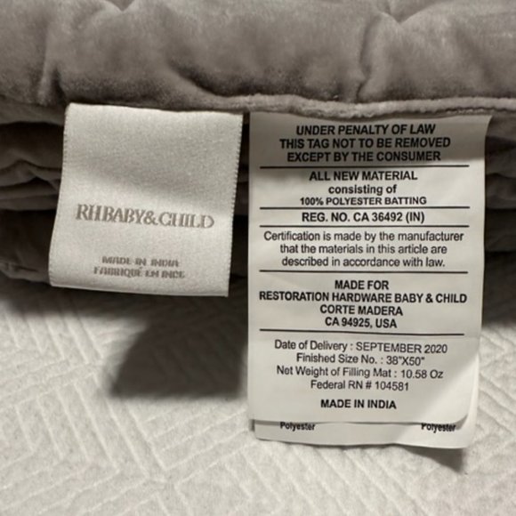 Restoration Hardware Bedding Restoration Hardware Boxtufted Velvet